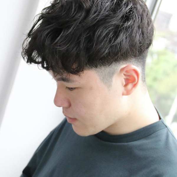 スペインカール×ニュアンスパーマ|Shindy BARBER & MEN's STYLE SHOP