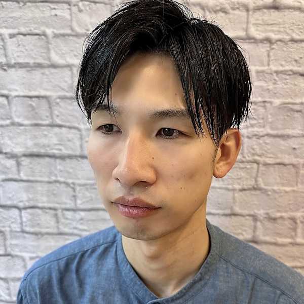 ど直毛必見!!大人爽やかツーブロックフェードスタイル