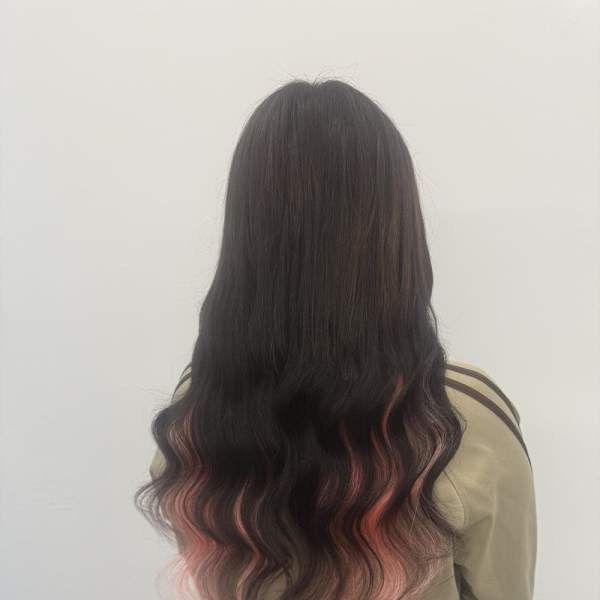 推しカラーで更に可愛く!インナーエクステ!