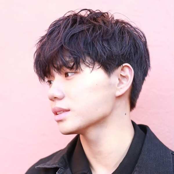 20代30代40メンズスパイラルパーマヘッドスパ白髪染め稲毛