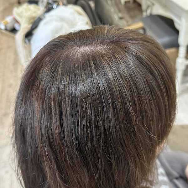 【ジュレベール 汲田】白髪ぼかしハイライト