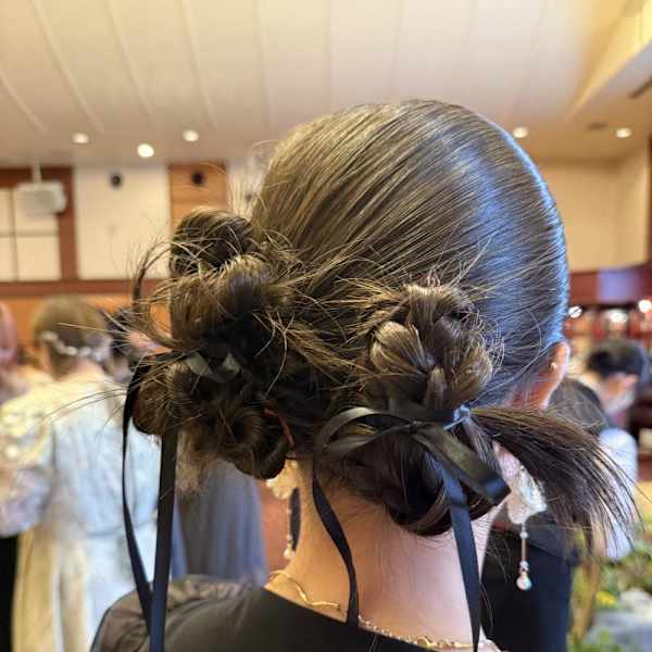 ヘアセット×ツインカチモリ