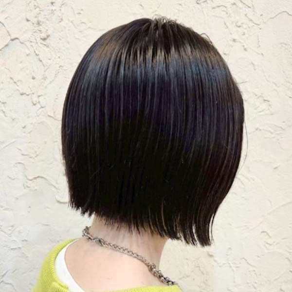 【Flor_戸塚】*切りっぱなしショートボブ+ツヤ感*|Flor_戸塚