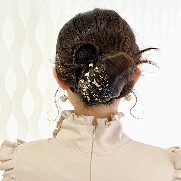 シニヨンヘアセット