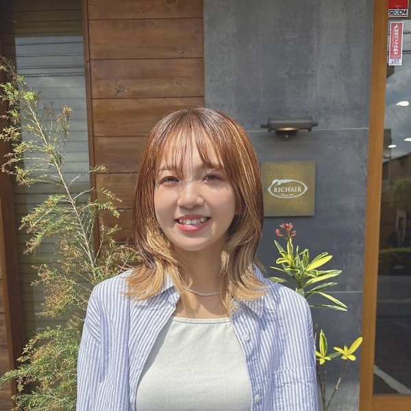 Room RICHAIR【ルームリシェール】のスタッフ紹介。坂本咲