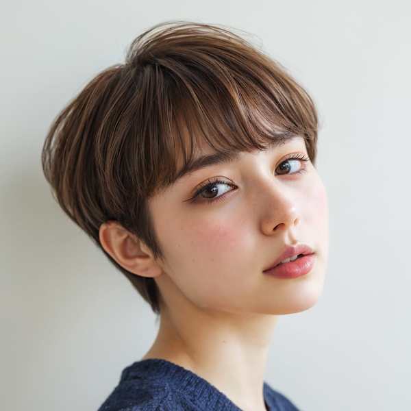 小顔ショート