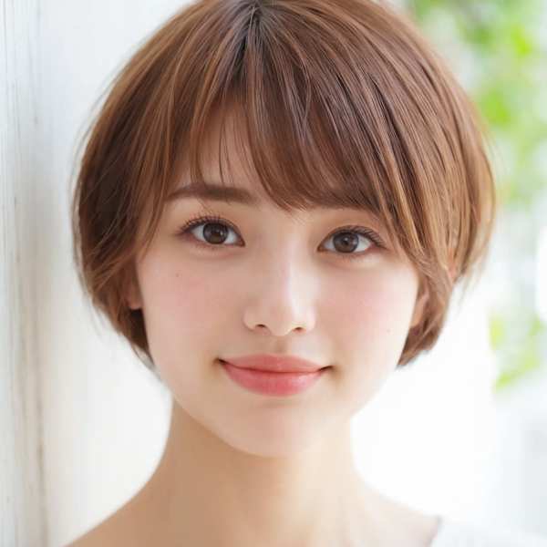 ひし形シルエットショート