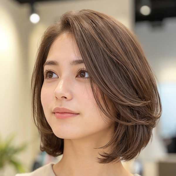 大人ひし形ボブ