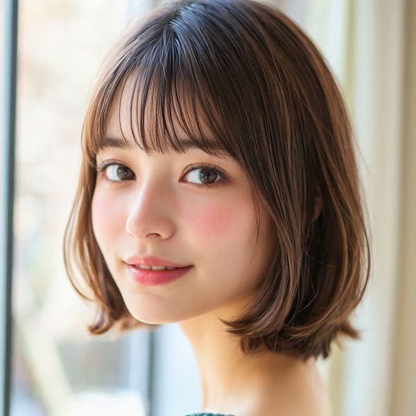 大人可愛いショートヘア