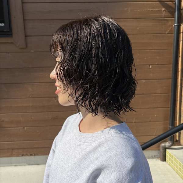 フェイスレイヤーボブパーマ|DEPT武蔵浦和