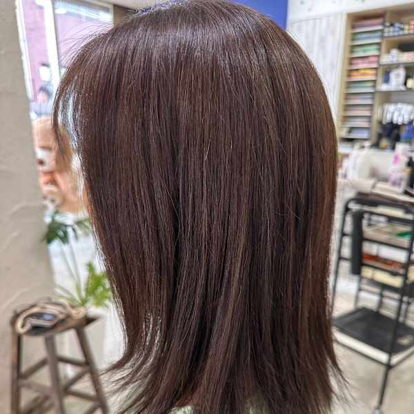 セミロング×レイヤーカット