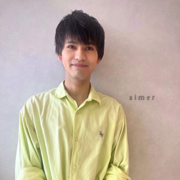 aimer by hair pocket【エメ バイ ヘアーポケット】のスタッフ紹介。米田佳史