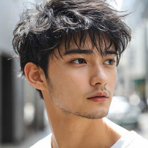 無造作ニュアンスパーマ