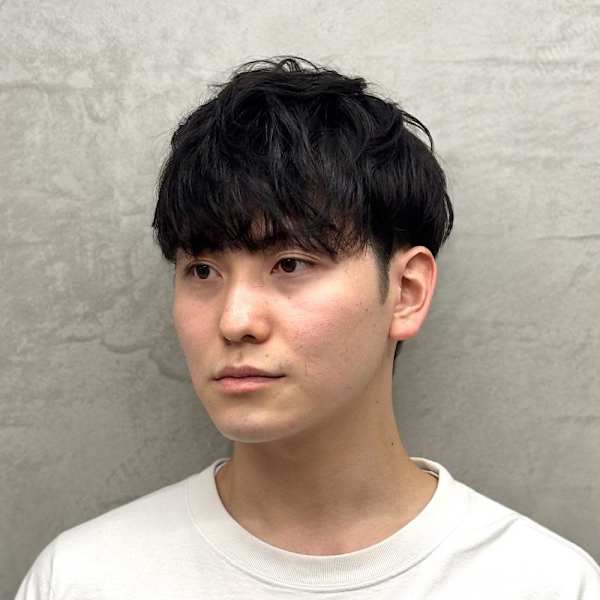 ナチュラルにキマる　垢抜けマッシュ/メンズカット