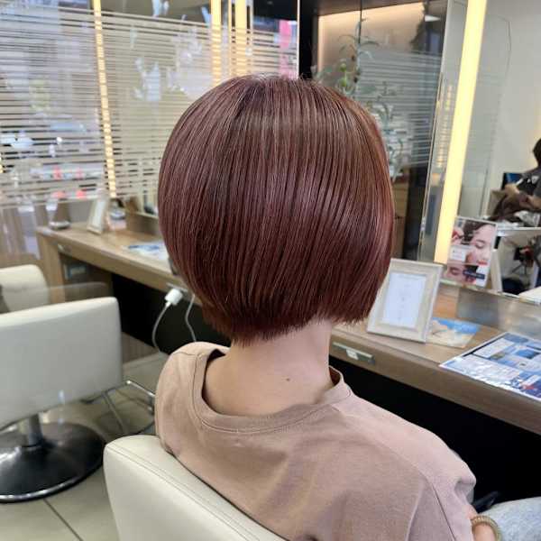 【老沼】イメチェン/ホワイトブロンド/外ハネボブ/美髪