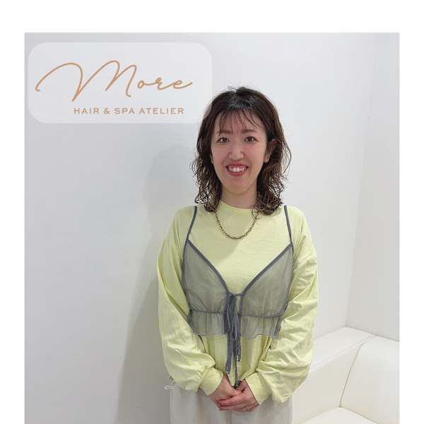 Atelier More【アトリエモア】のスタッフ紹介。亀山 恵梨