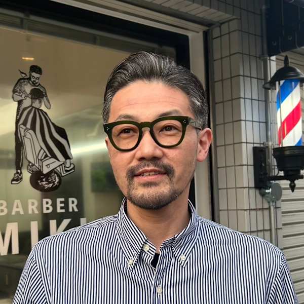 大人のリバースショート|BARBER MIKI  塚本