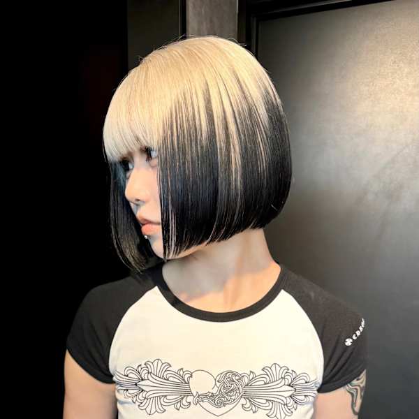 ルーツカラー　デザインカラー　ハイトーン　原宿/表参道