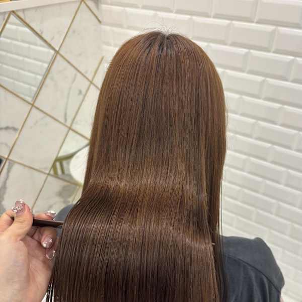 ブリーチなし最大限の明るさ!ミルクベージュ*まゆ