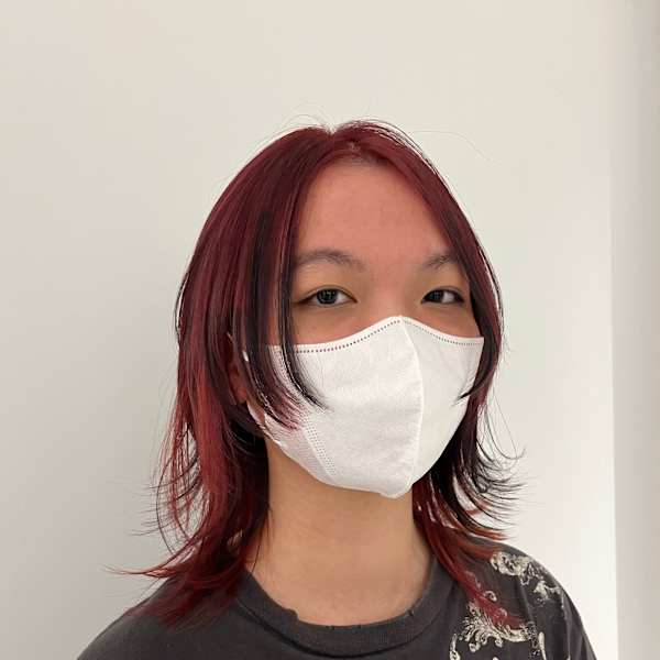 レイヤーカット+コントラストカラー|Glimpse 大濠店