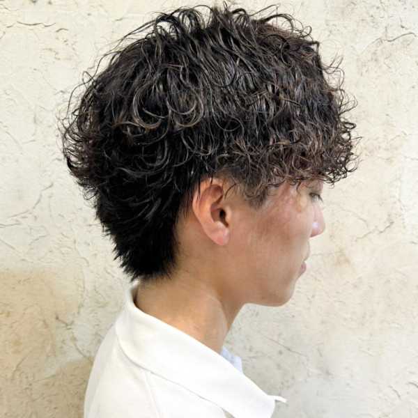 【Flor_戸塚】*メンズショート+フェザーパーマ*|Flor_戸塚