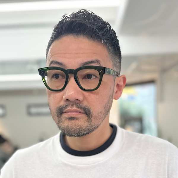 脱ツーブロック。柔らかいフォルム