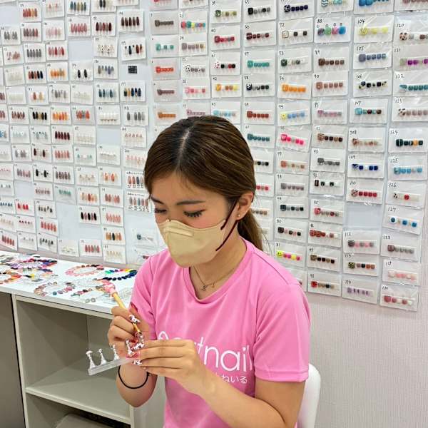 はあとねいる岡山駅前店【ハアトネイルオカヤマエキマエテン】のスタッフ紹介。リセ