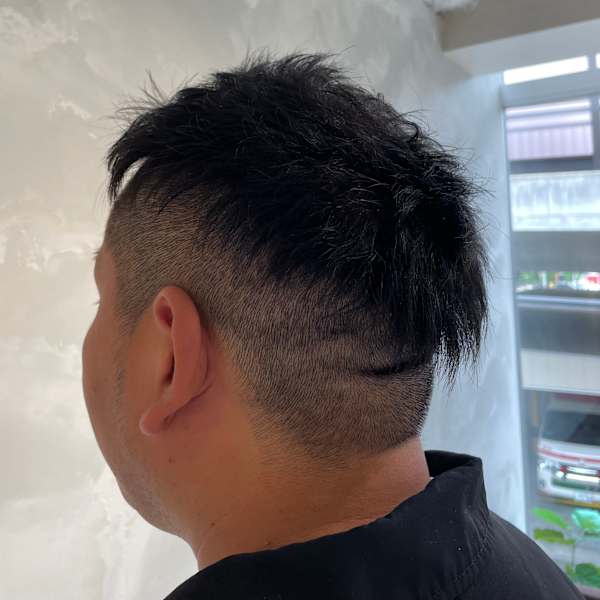 Axe-lメンズ ショート|【全席半個室】/仙台駅近/ノンジアミン　hairmake＆design Axe-l