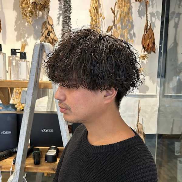 波巻きパーマ　新宿　髪質改善|ARiA by ECLART新宿南口店