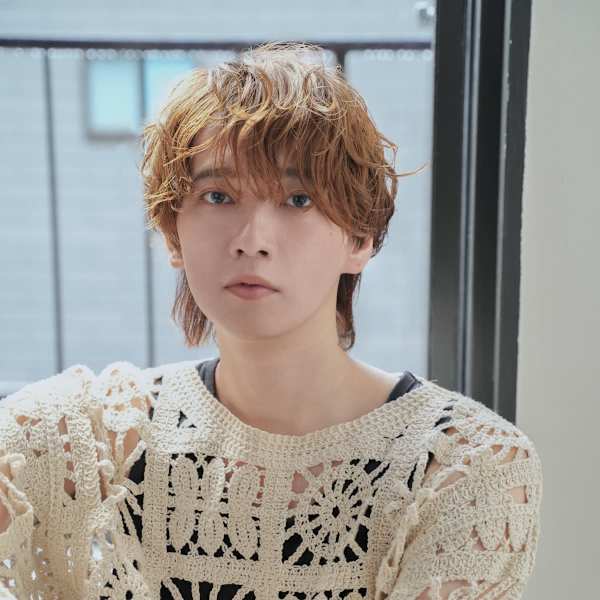 HCメンズパーマ×ハイトーンカラー