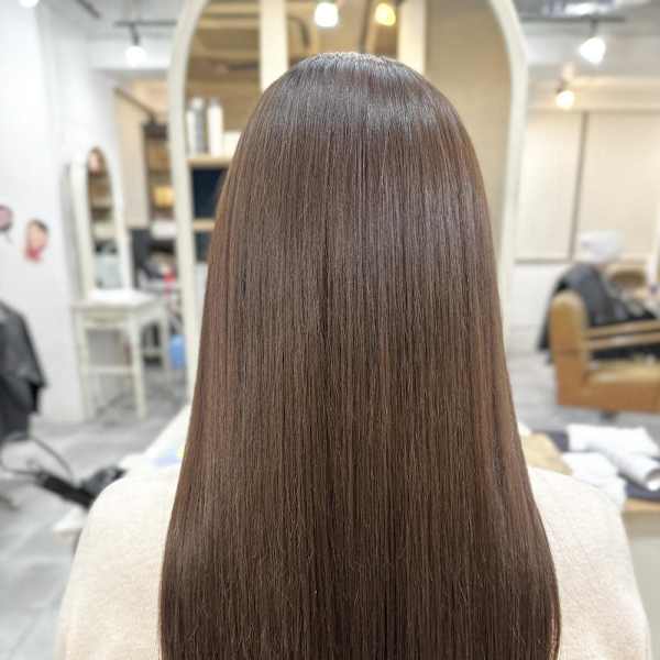 ナチュラルブラウン/縮毛矯正|HairSalon SHIAN 立川店