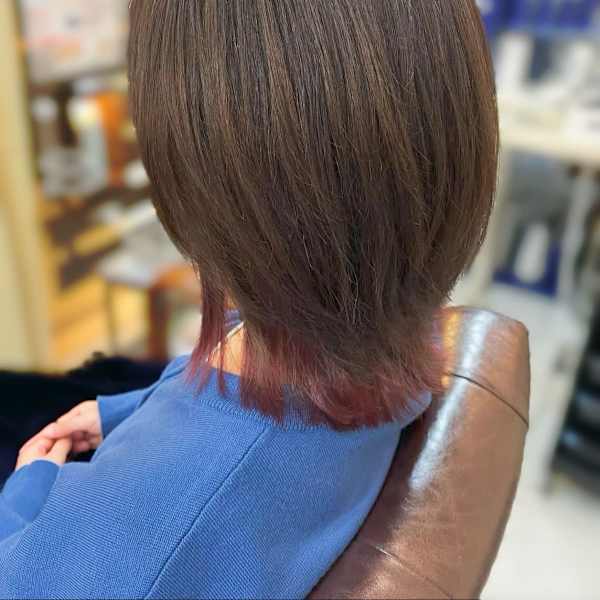 レイヤースタイル×インナーカラー カット/ダブルカラー