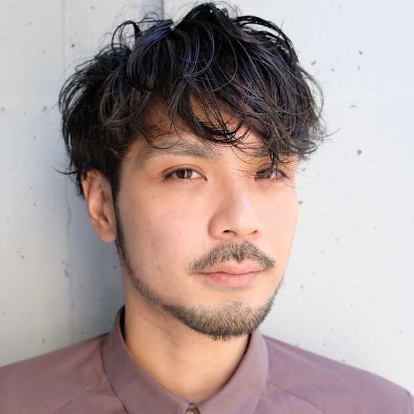 大人男性◎ツーブロックマッシュショートスタイル