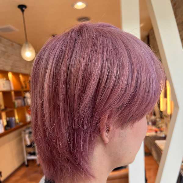 ダブルーカラークリアピンク