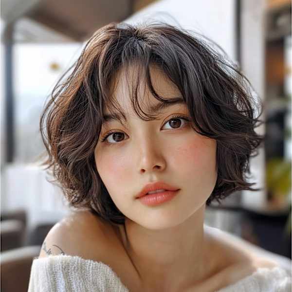 酸性パーマ デジタルパーマ|Glimpse 大濠店