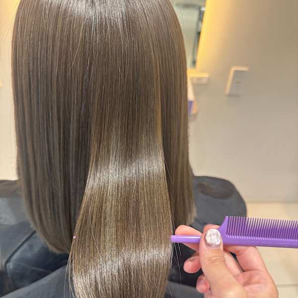 髪質改善ヘアカラー