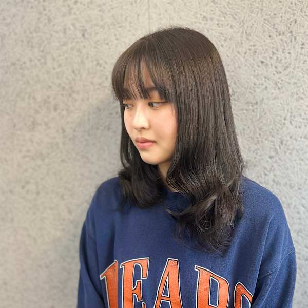 ゆるふあ毛先カール