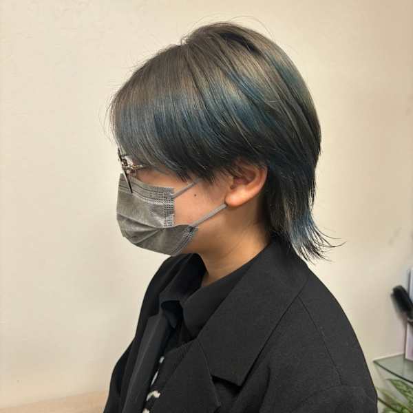 中性ウルフ/グラデーションカラー