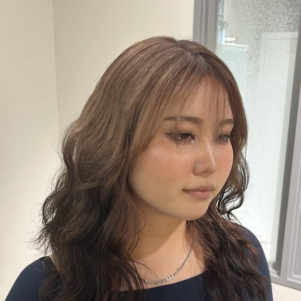 ベージュ×ブラウン グラデーションカラー