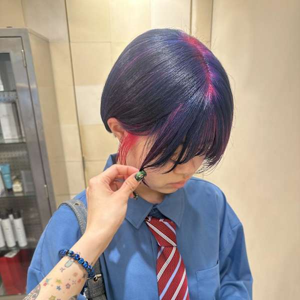 デザインカラー ブリーチ2回