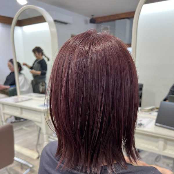 ボブレイヤー◎ピンクパープル