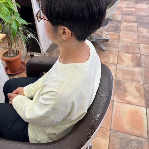 刈り上げクールマッシュ