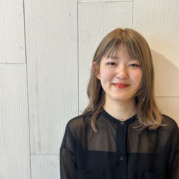 EARTH/M 新小岩店【ヘアメイクアースモード  シンコイワテン】のスタッフ紹介。藤　心愛