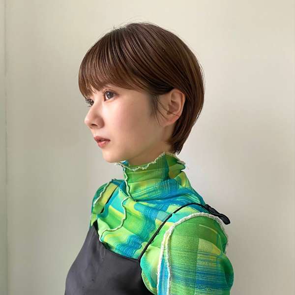 【表参道sheta】小顔似合わせカットナチュラルショート|sheta 【青山/表参道】