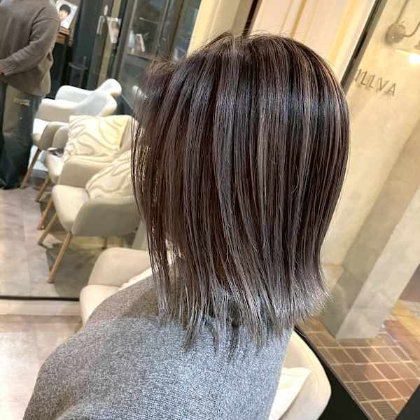 美髪バレイヤージュデザインカラー/札幌髪質改善トリートメント|newi hau’oli 札幌駅前店