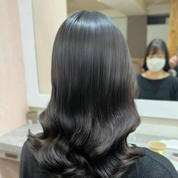 #韓国風パーマ #コテ巻き風パーマ #ロングパーマ #パーマ