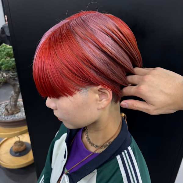 セクションカラー デザインカラー ハイトーン 原宿/表参道