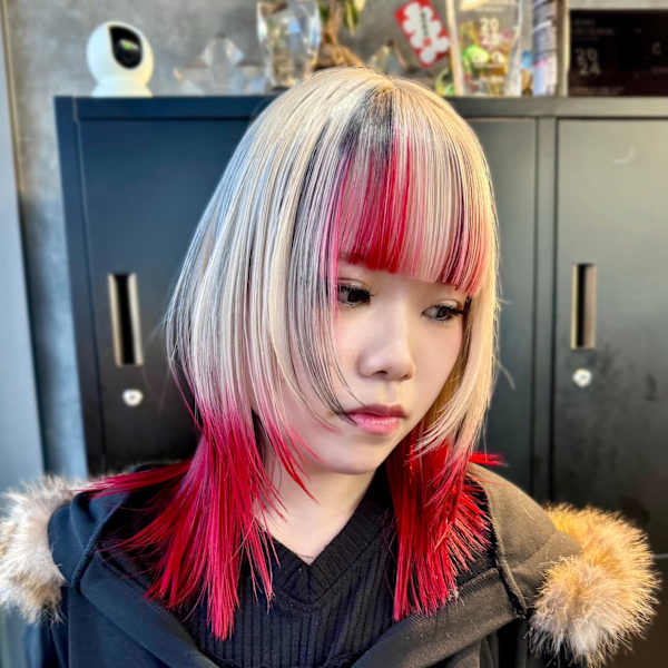 オーダーメイド　デザインカラー　ハイトーン　表参道/原宿