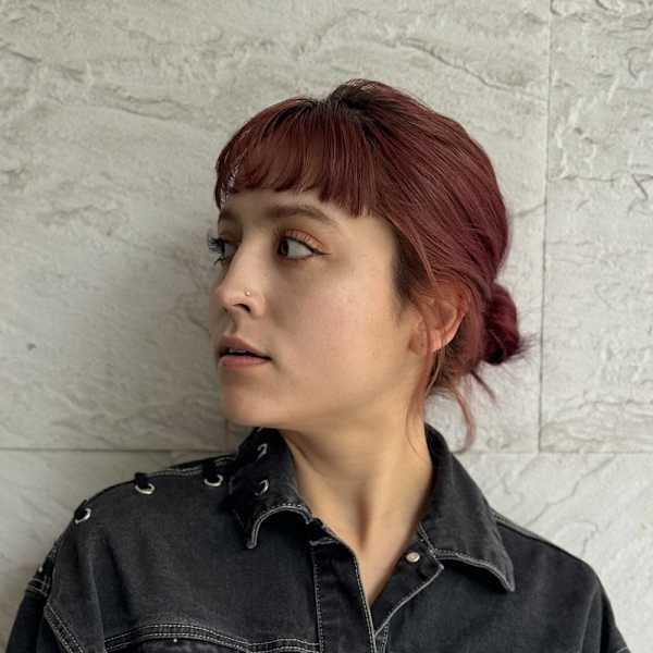 カジュアルシニヨン