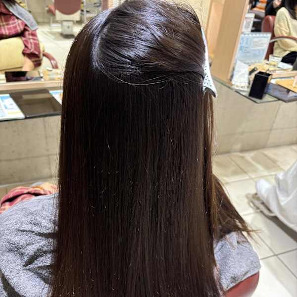 髪質改善ストレート
